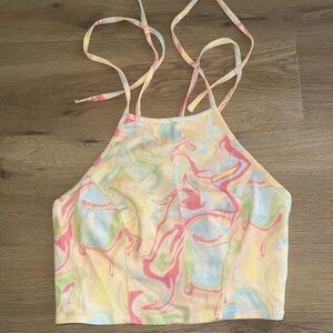 Le Lis Color Me Impressed Halter Top